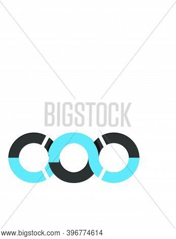 Cxc, Ooo, Coc, Cod, Oxo Initials Geometric Logo And Vector Icon
