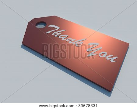 Děkujeme, že jste červený lístek - šedé pozadí