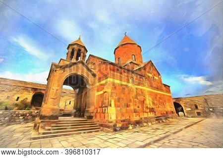 Church Of The Holy Mother Of God, St. Astvatzatzin, Khor Virap, Ararat Province, Armenia.