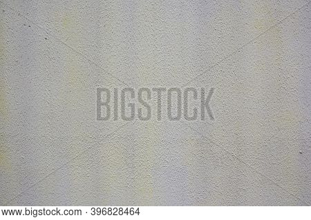 White Plastered Concrete Wall Texture. Whitewash The Concrete Wall With A Seamless Surface. Abstract