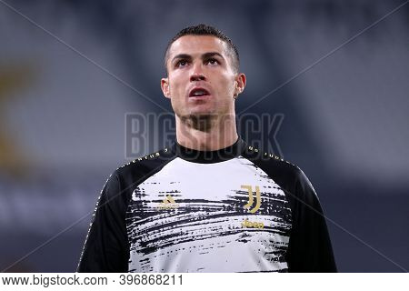 Torino, Italy. 24th November 2020. Cristiano Ronaldo Of Juventus Fc   During The Uefa Champions Leag