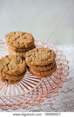 Prato de biscoitos