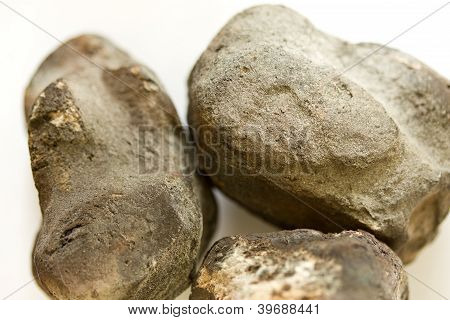 Pedaços de carvão