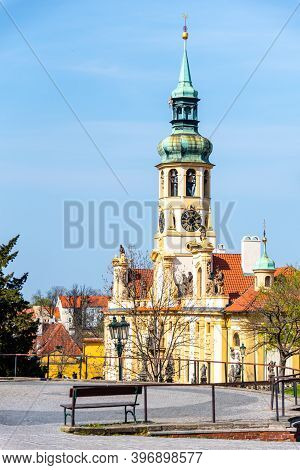 Loreto, Czech: Loreta, Marian Pilgrimage Site With The Baroque Church Of The Nativity In Hradcany, P