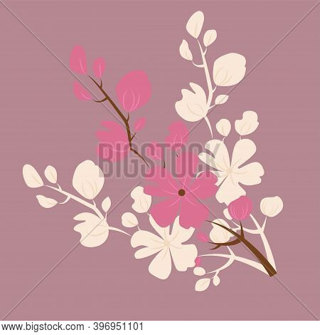 Spring Flowers Set, Its Perfect For Greeting Cards, Wedding Invitation, Wedding Design, Birthday And