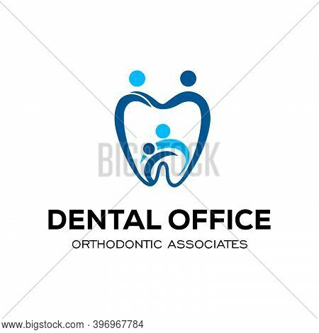 Colorful Modern Dental Logo