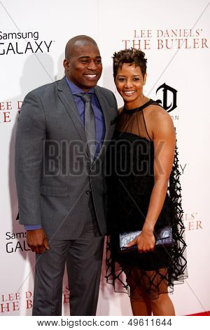 NEW YORK-AUG 5: Rapper and actor David Banner (L) and Tichina Arnold attend the premiere of Lee Daniels' 