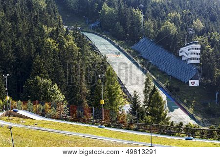 Wielka Krokiew Ski Jump On Summer Time