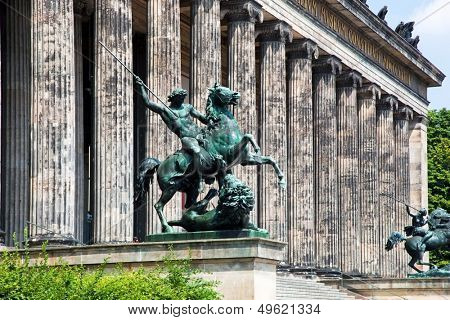 Altes Museum. German Old Museum on Museum Island, Mitte. Berlin, Germany