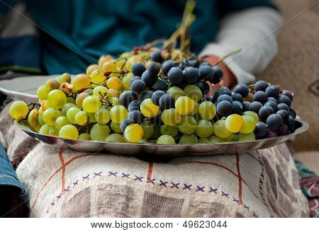 Plate of Grapes