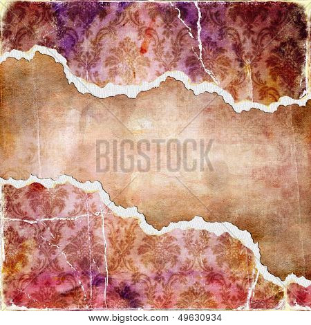 vintage tattered background