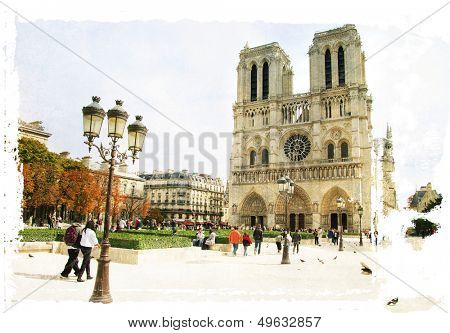 Parisian pictures - Notre-dame