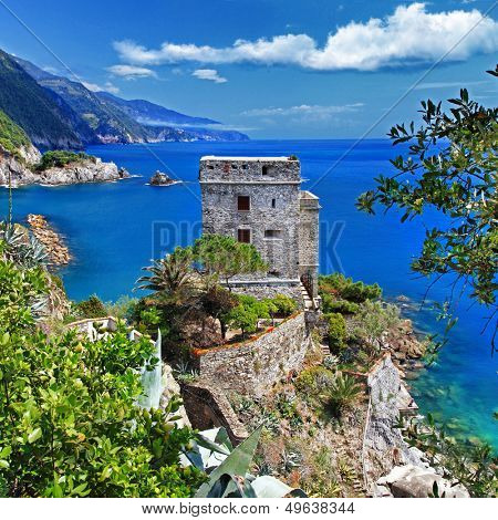 Pictorial Italian coast -Monterosso