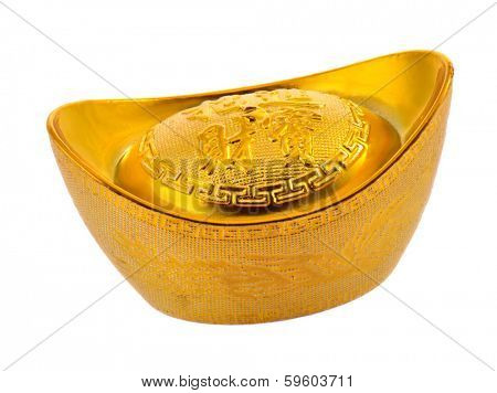 Chinese gold ingot