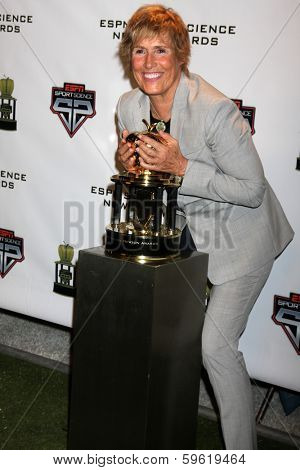 LOS ANGELES  - FEB 9:  Diana Nyad at the ESPN Sport Science Newton Awards at Sport Science Studio on February 9, 2014 in Burbank, CA
