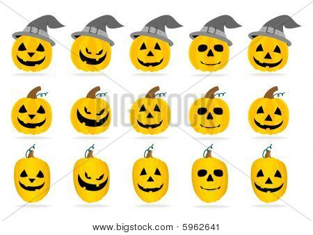Halloween pumpkins