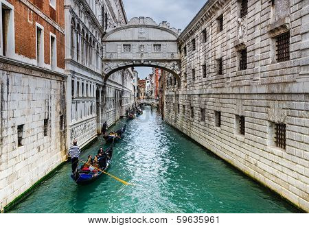 Ponte Dei Sospiri, Venice, Italy