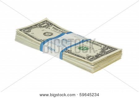 Bundle Of Dollar Notes