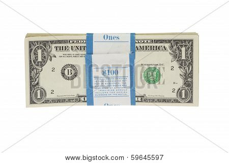 Bundle Of Dollar Notes