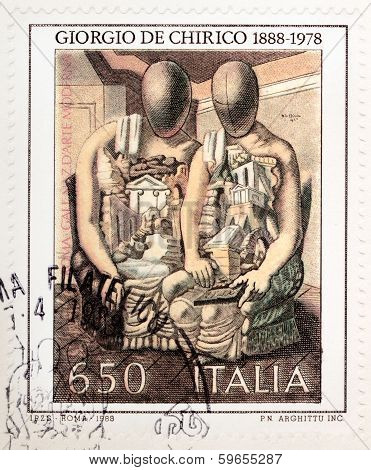 Giorgio De Chirico Stamp