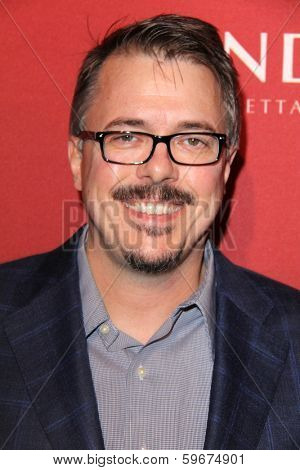 LOS ANGELES - FEB 10:  Vince Gilligan at the The Hollywood Reporter's Annual Nominees Night Party at Spago on February 10, 2014 in Beverly Hills, CA