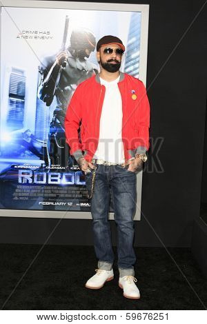 LOS ANGELES - FEB 10:  A J McLean at the 