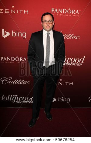 LOS ANGELES - FEB 10:  P.J. Byrne at the The Hollywood Reporter's Annual Nominees Night Party at Spago on February 10, 2014 in Beverly Hills, CA