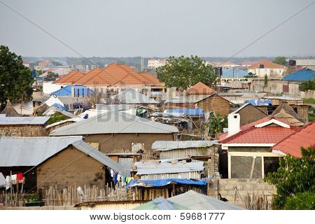View of Juba, capital of South Sudan