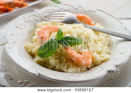 couscous with shrimp 