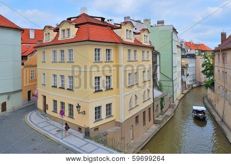 Prague, River  Certovka