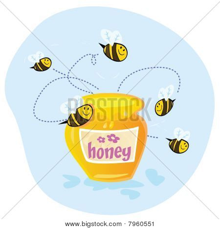 Sød honning