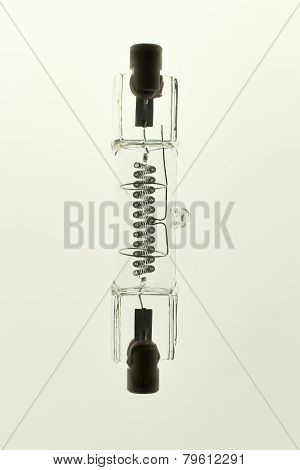Halogen Lamp, Isolated.