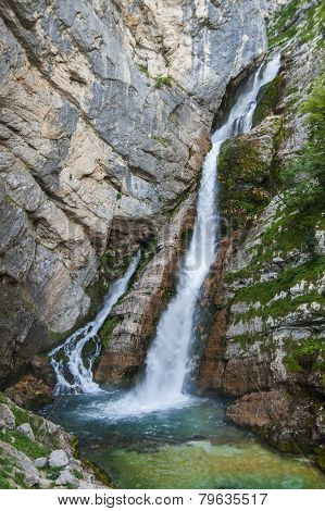 Savica waterfall, Bohinj, Slovenia