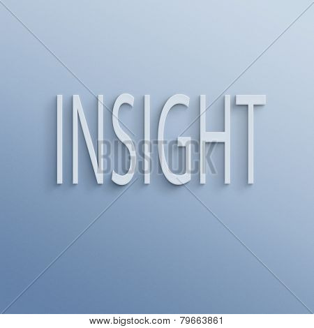text on the wall or paper, insight 