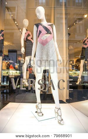 Versace Window Shop