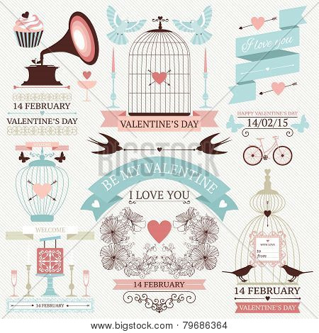 design elements for valentine's day