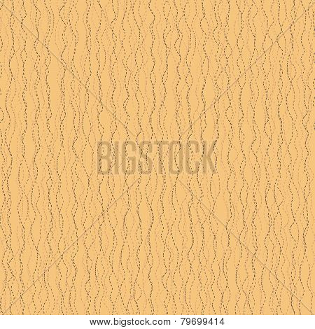 Abstract hand-drawn Wavy Pattern.