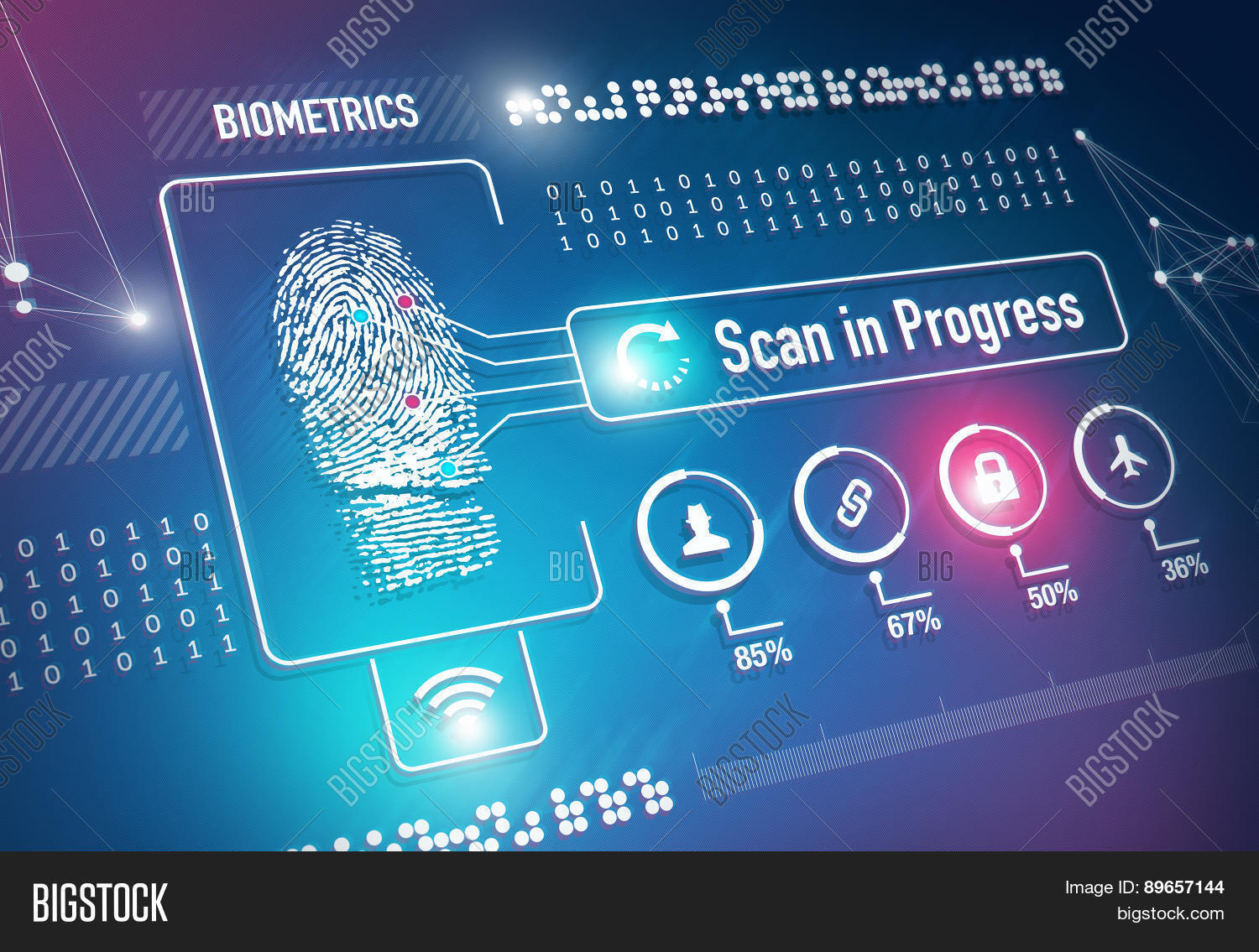 Biometrics Fingerprint Image & Photo (Free Trial) Bigstock