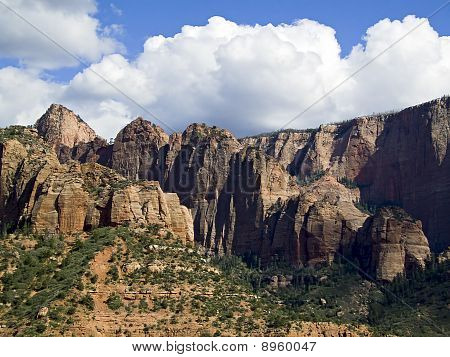 Timbertop Góra, Park Narodowy Zion, Utah