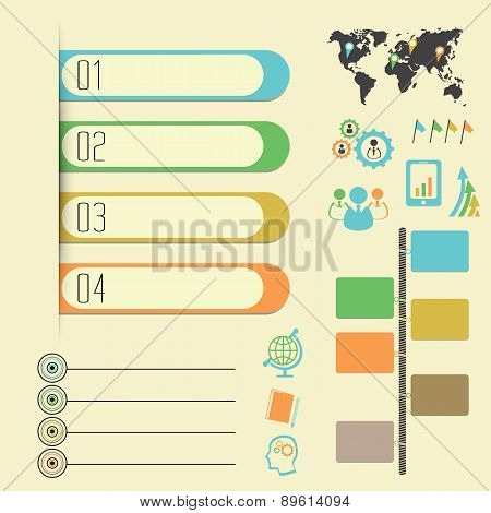 Infographics Elements And Banner