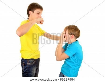 Teenager Threaten The Kid