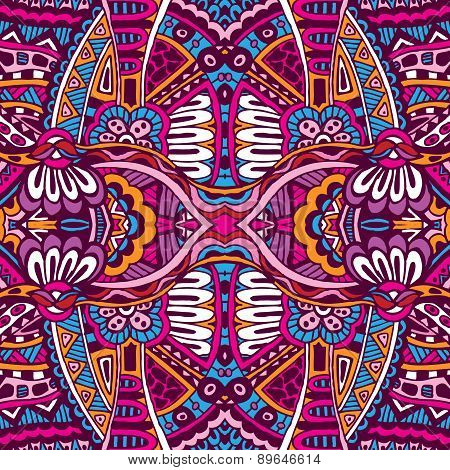 Abstract festive  ethnic tribal pattern