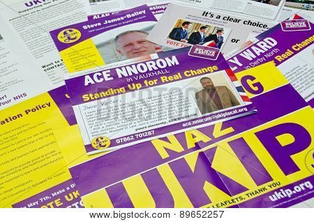 UKIP General Election Leaflets