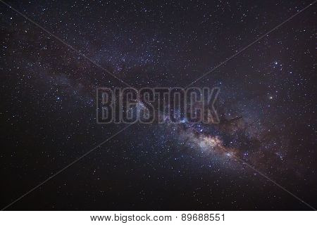 The center of the milky way galaxy, Long exposure photograph