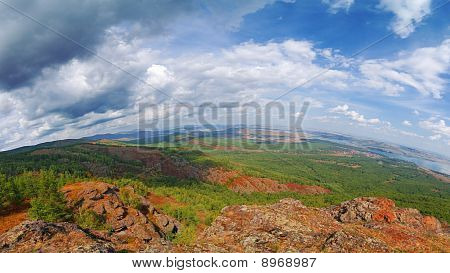 Ural-vuoriston. Venäjä