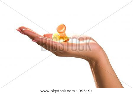 Mano Holding ciuccio