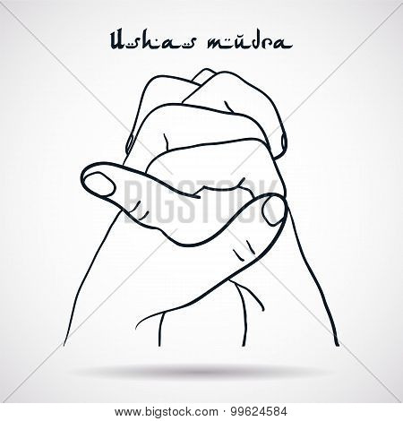 Element Yoga Ushas  Mudra Hands