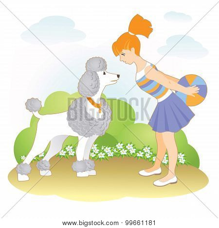 Girl_and dog