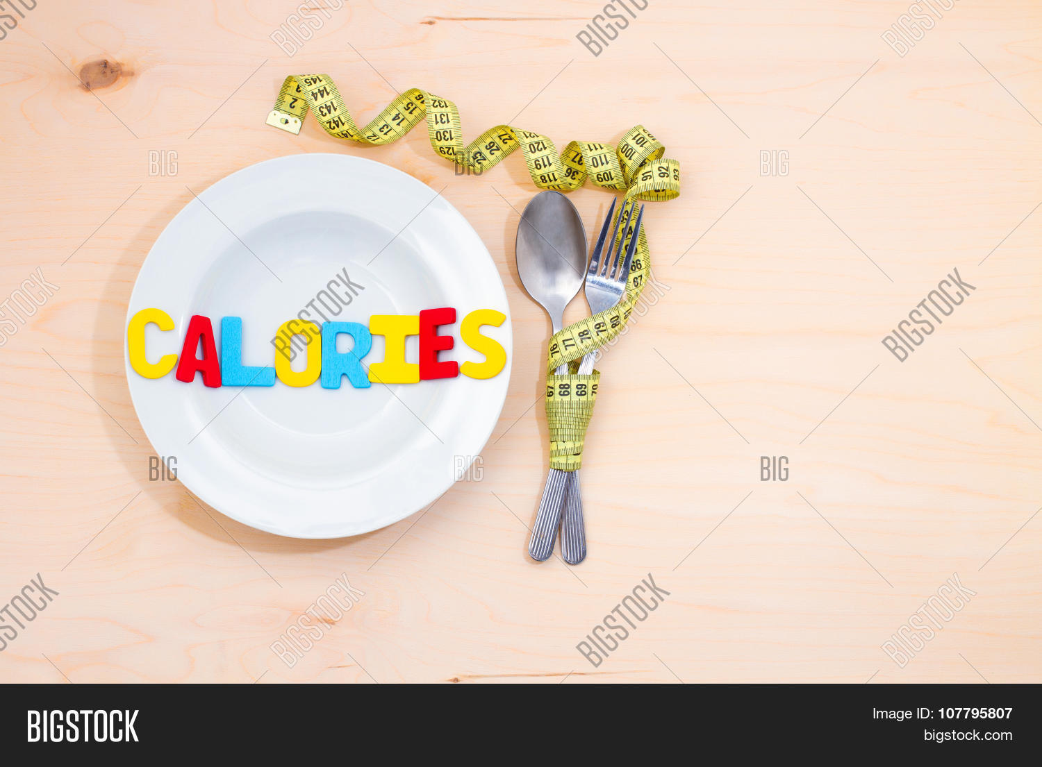 Calories Image Photo (Free Trial) Bigstock