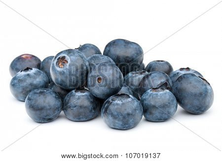 blueberry or bilberry or blackberry or blue whortleberry or huckleberry isolated on white background cutout